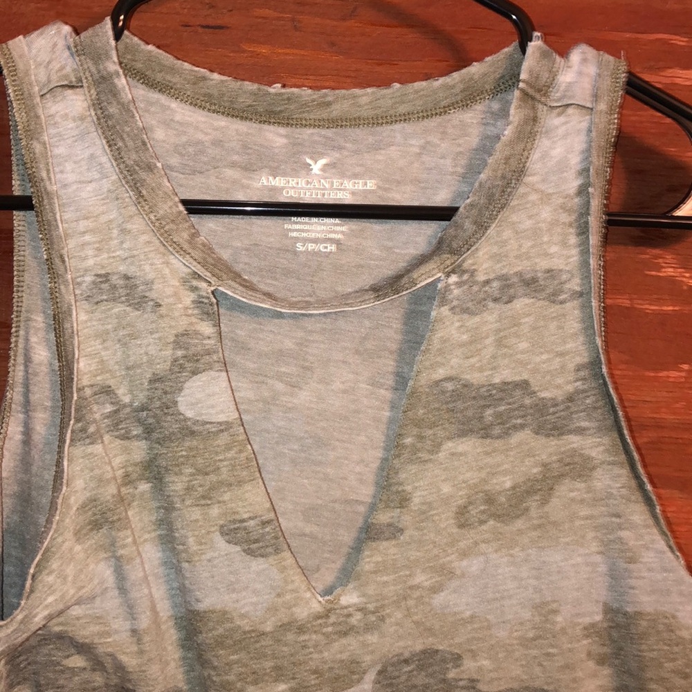 AE Camo tank top